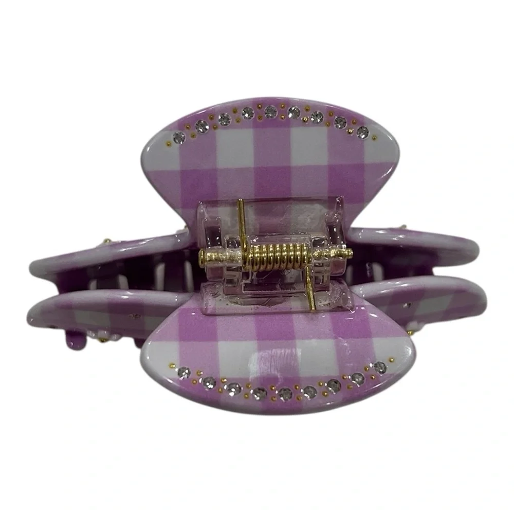 Emi Jay Sweetheart Hair Clip – Daisy Pink Picnic Edition - Picture 3 of 3